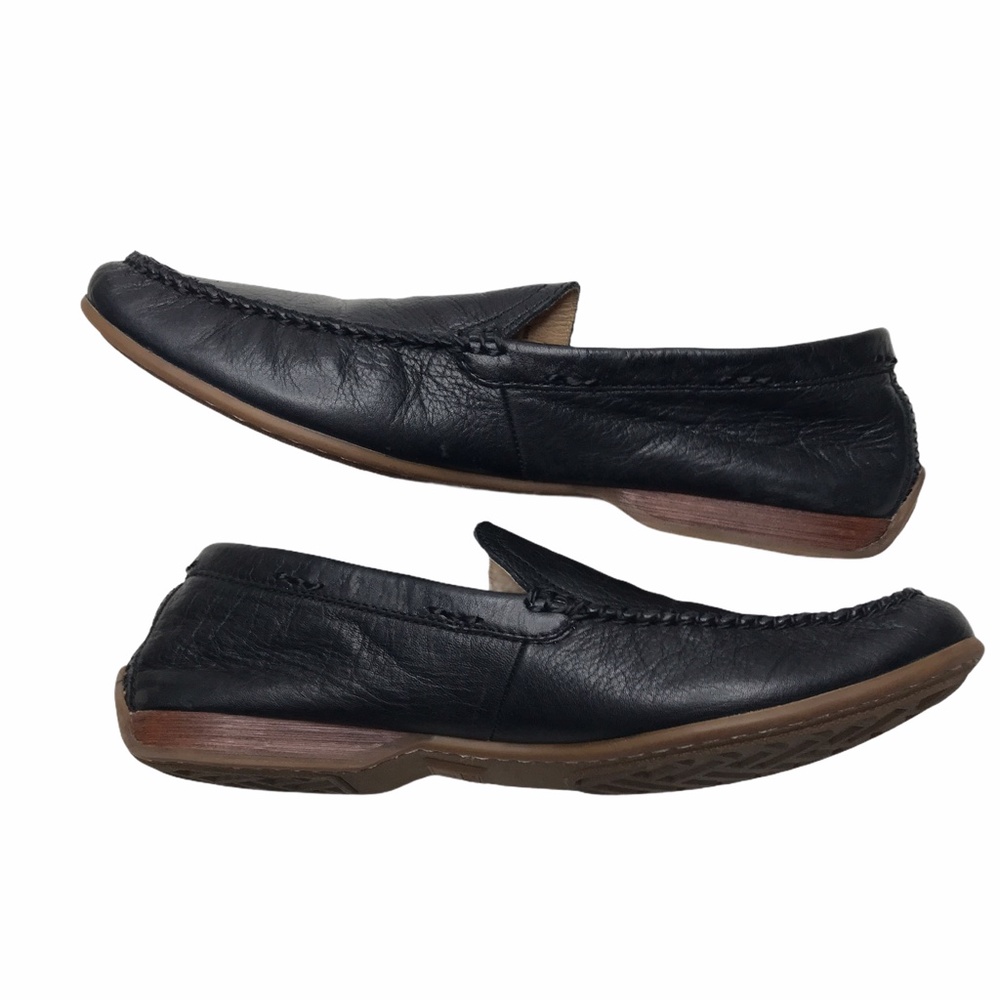 Frye Men's Leather Loafers Black Size 12 - Picture 3 of 12